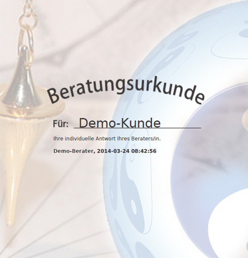 email beratung urkunde