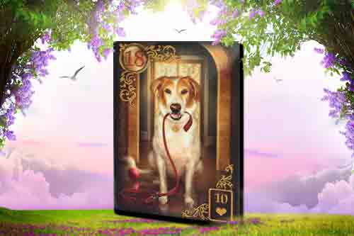 Kartenlegen Erklärung: Lenormand Karte 18  – Der Hund